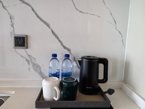 Παροχές για τσάι/καφέ στο Shiguang ONE International Apartment KKone Futian Port Branch