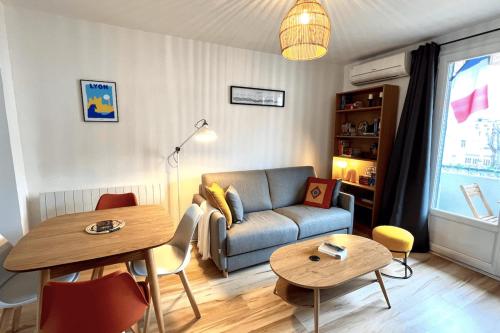 Photo de la galerie de l'établissement Charming T3 with balcony in Lyon Monplaisir, à Lyon