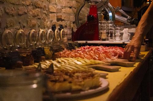 Comida en the country house o alrededores