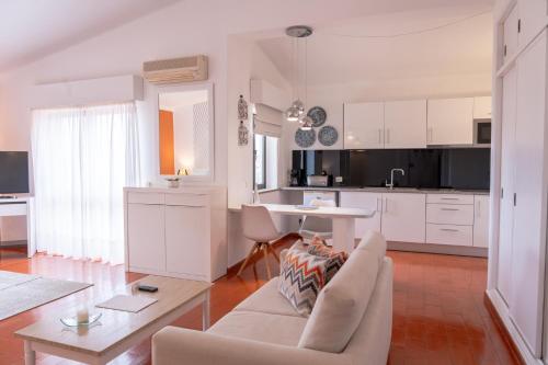 Køkken eller tekøkken på Villa Mar Azul