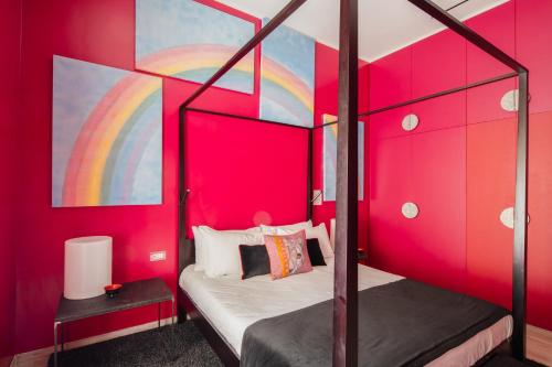 Pop-art design apartment