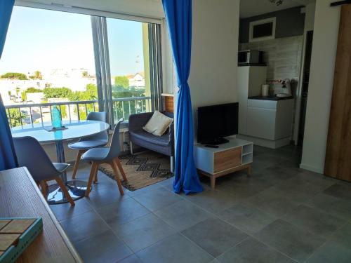 Studio avec coin nuit à deux pas de la plage