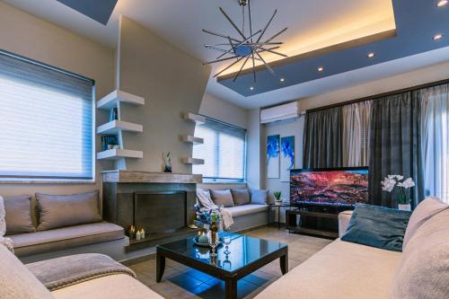 Гостиная зона в ARTica condo