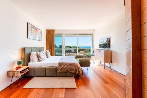 Ένα ή περισσότερα κρεβάτια σε δωμάτιο στο Apartment Atlantic - Vale de Lobo
