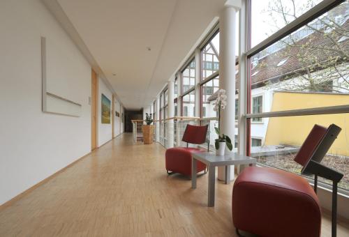 Posezení v ubytování Hôtel Galerie