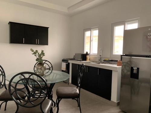 Kuchyň nebo kuchyňský kout v ubytování Casa Siguatepeque