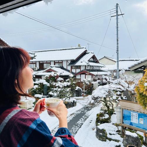 冬のGuestHouse去-来-現Ko-Rai-Genの様子