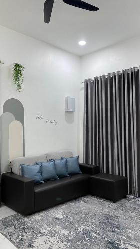 Χώρος καθιστικού στο Aila Homestay TTHI