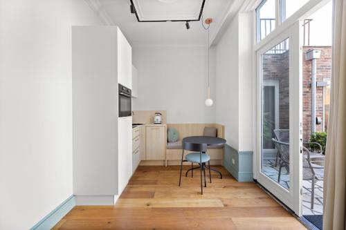 Kuchyň nebo kuchyňský kout v ubytování Eclectic Hotel Copper