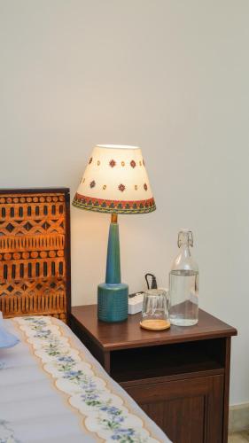 Postel nebo postele na pokoji v ubytování Luho Ever shine