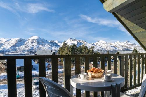 À 200m des pistes de ski, appartement pour 4