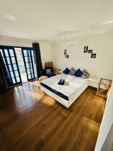 Ένα ή περισσότερα κρεβάτια σε δωμάτιο στο Casa Portugrega