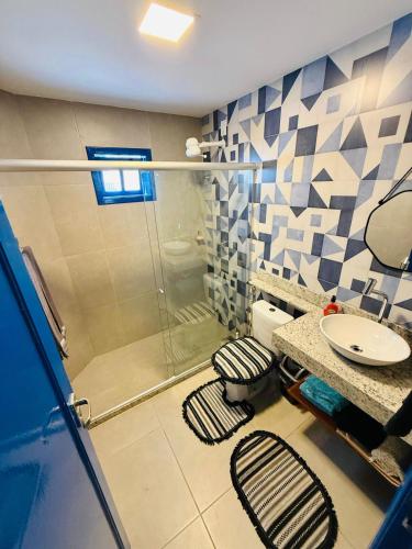 Ένα μπάνιο στο Casa Portugrega