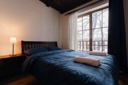 Voodi või voodid majutusasutuse Rustic Hideaway - Brezovica Cabin toas