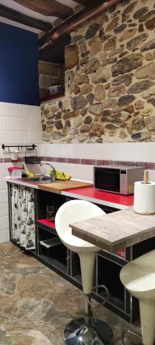 Dapur atau dapur kecil di Casa Mi Capricho