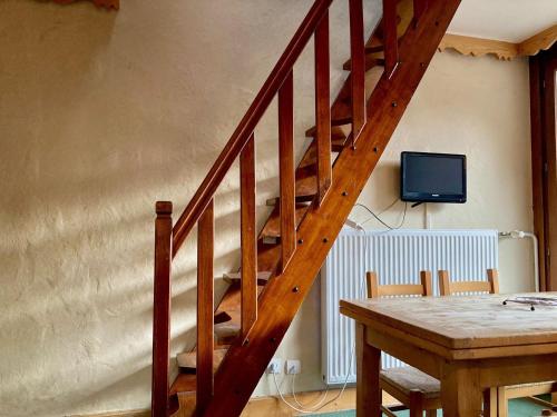 Duplex sous les toits, pied des pistes, animaux admis