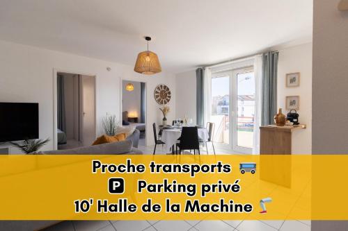 L'envolée - Appartement entier avec Balcon & Parking privé - SO COZY