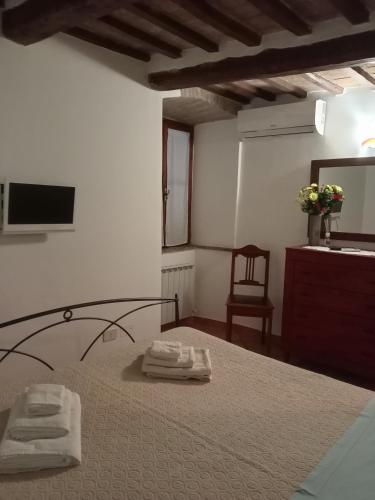 Camera Vacanze Lusitana Cにあるベッド
