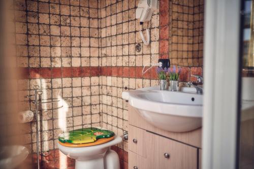 Ванная комната в Travelershome Ciampino 212 Central Station Guest House