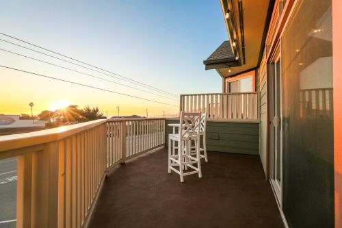 Balkón nebo terasa v ubytování Cayucos Sunset Inn