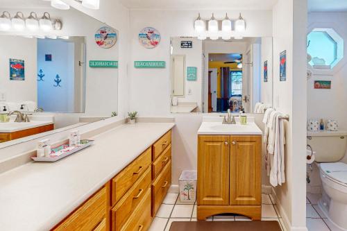 Koupelna v ubytování Cape Escape