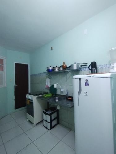 Dapur atau dapur kecil di Apartamento Favo de Mel 2