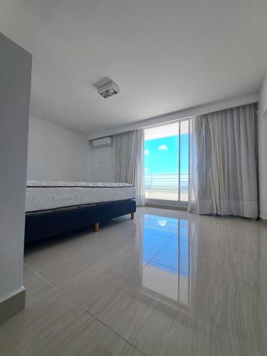 Ένα ή περισσότερα κρεβάτια σε δωμάτιο στο Dpto MIRADOR DEL RIO