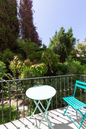Carré d'Or, superbe apartment sur jardin, élégant et ensoleillé