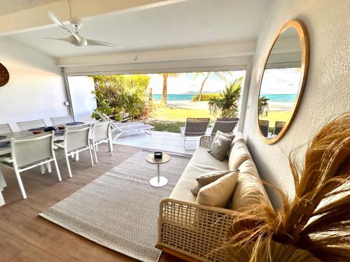 Nouveau La Caribéenne sur la plage Villa 2 bedrooms 2 baths piscine tennis plage