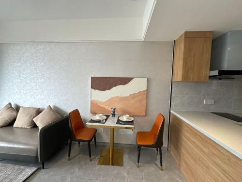 אזור ישיבה ב-RDC Hotel