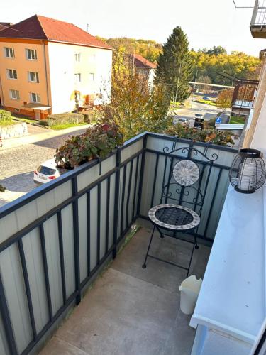 Balkón nebo terasa v ubytování 2 izbový moderný byt centrum