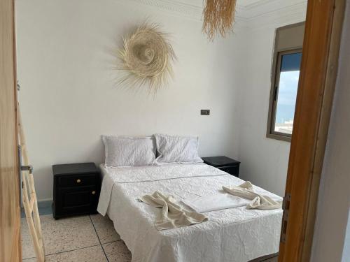 Postel nebo postele na pokoji v ubytování Surf Waves Taghazout