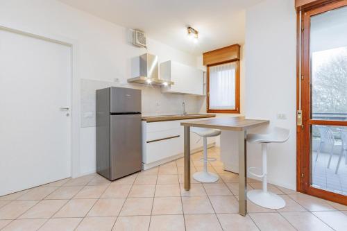 Dapur atau dapur kecil di Lovely apartment to enjoy Venice