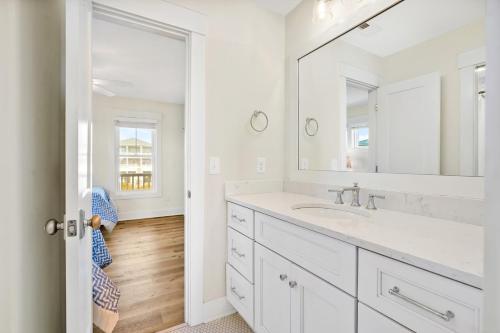 Et badeværelse på Miller's High Life