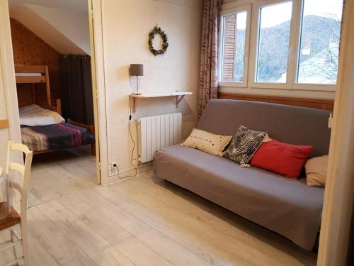 Posteľ alebo postele v izbe v ubytovaní Résidence Maison Vercors - Nouveauté en plein coeur du Village Trois pièces MAE-3774