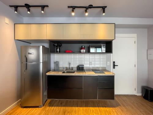 Dapur atau dapur kecil di ParkSide Jardim Paulista