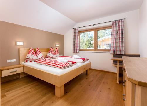 Postel nebo postele na pokoji v ubytování Haus Clarysse
