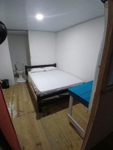 Una cama o camas en una habitación de Cabaña Juanaleisa