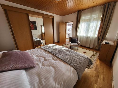 Un ou plusieurs lits dans un hébergement de l'établissement Apartma ob meji