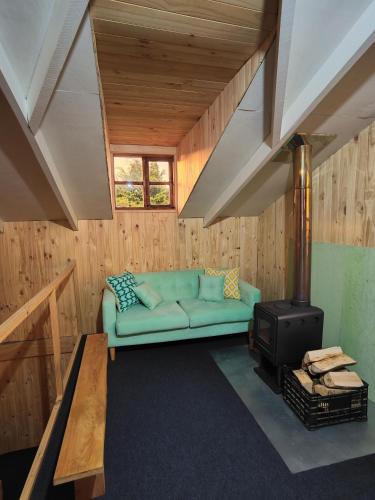 Posezení v ubytování VERDEAGUA Hostal