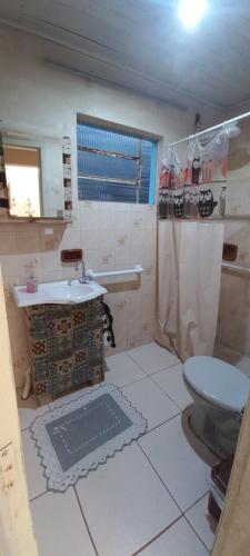 Ένα μπάνιο στο Casa familiar