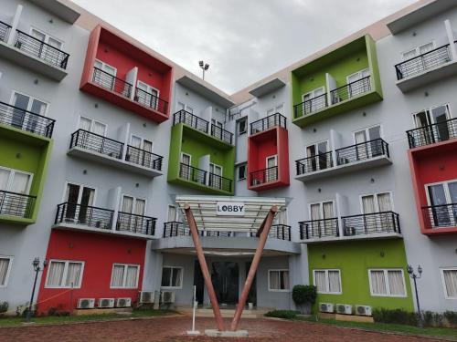 Budova, kde se hotel nachází