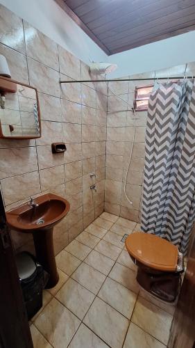 Koupelna v ubytování La Casa de Don Nito