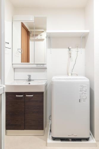 Dapur atau dapur kecil di 67 Apt Waseda Shinjuku