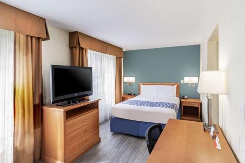 Postel nebo postele na pokoji v ubytování Econo Lodge Inn & Suites University