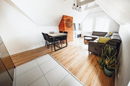 Posezení v ubytování Apartament Ster