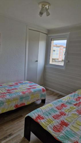 Appartement T4, climatisation, 50m de la plage