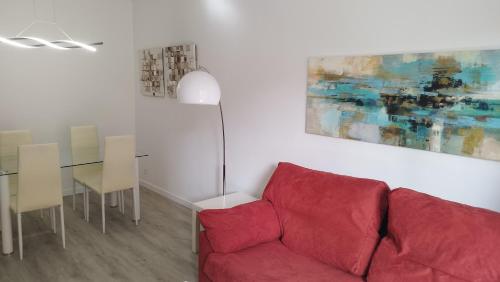 Posezení v ubytování Apartamento Reformado Parking gratis