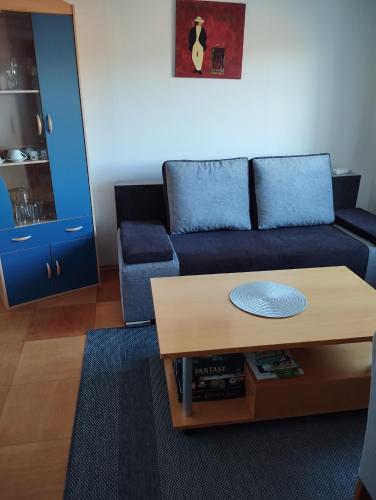 Χώρος καθιστικού στο Apartman Ľudmila