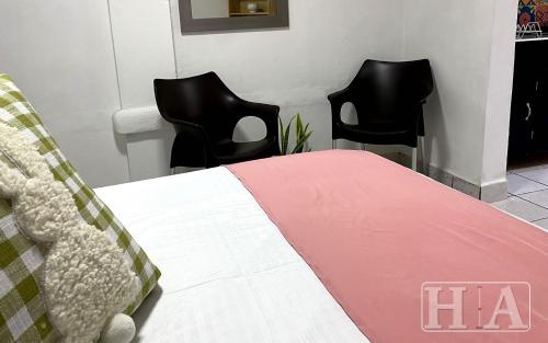 Postel nebo postele na pokoji v ubytování Hospedaje Aldana - Apartamento AMAL zona centro